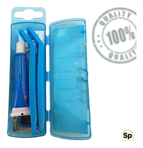 Imagen 4 de 4 de Kit De Reparacion P Llanta Bici Paquete Dos Cajas