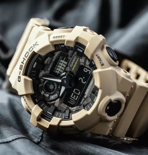 Reloj Casio Hombre G-shock Ga-700ca-5a Antigolpe Sumergible