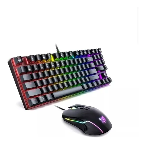 Teclado mecanico online con mouse