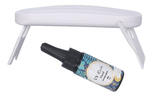 Uv Resin Jewelry Making Kit Curing Lamp 25g Glue Set For