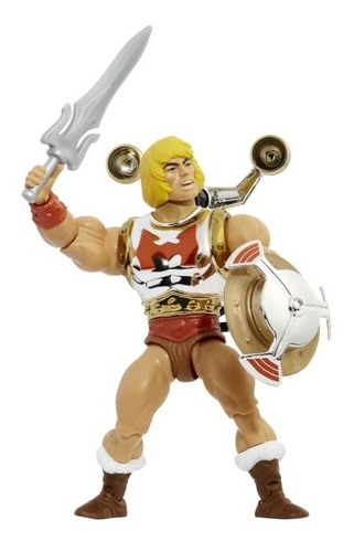 Figura He-man, 5.5 Pulgadas Puño Boleador Figura Mattel