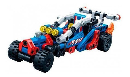 Set Bloques Construcción Super Auto Ráfaga