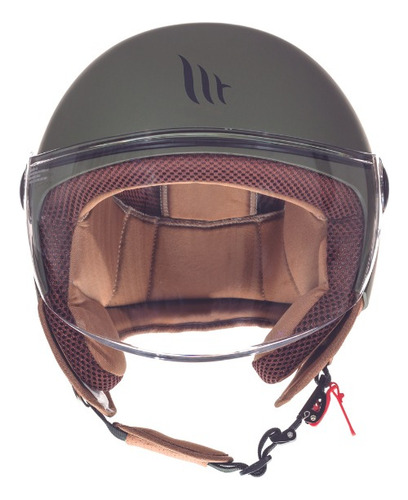 Imagen 3 de 6 de Nuevo Casco Abierto De Mt Helmets Street 2019 Verde
