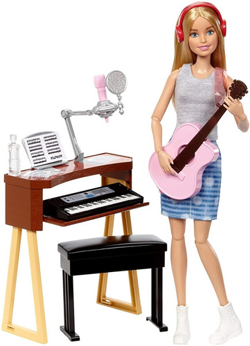 Muñeca Barbie Articulada Musical Con Accesorios  