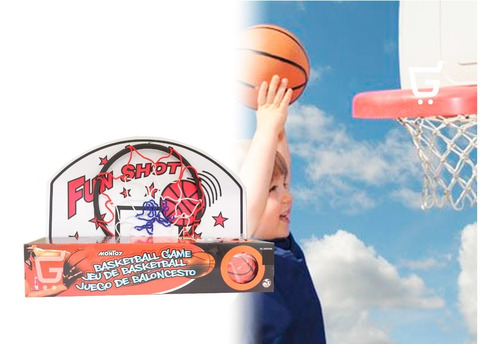 Mini Juego De Aro De Baloncesto Canasta Basquetbol Infantil