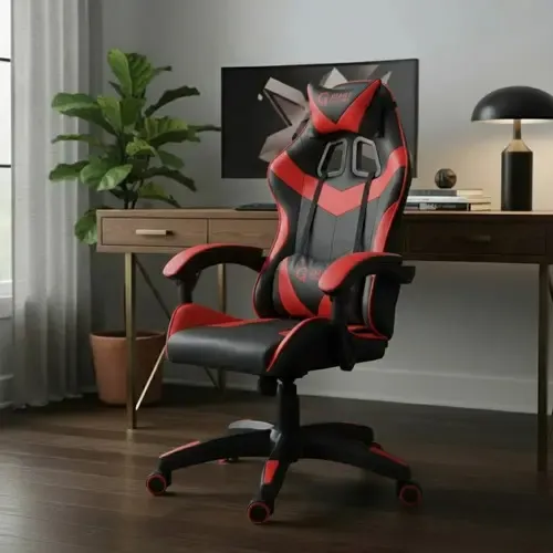 Cadeira de Escritório Gamer Giant Innovation Ergonômica com Apoio de Braços Ajustável