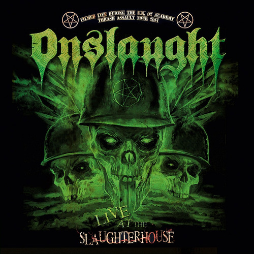 Onslaught Live At The Slaughter House Cd + Dvd Nuevo