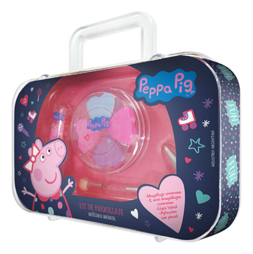 Set Kit De Maquillaje Peppa Pig Infantil Para Niñas