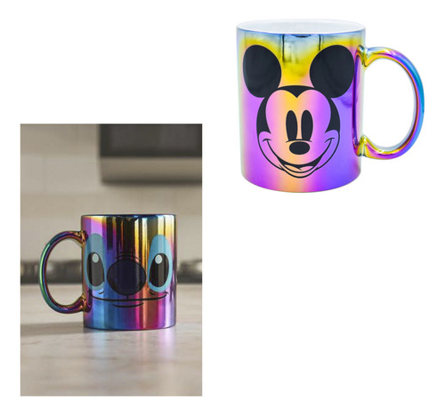 Taza Espejo Tornasol 11oz Sublimar Sublimación (5pz) Color Tornasol Espejo Taza Tornasol Espejo
