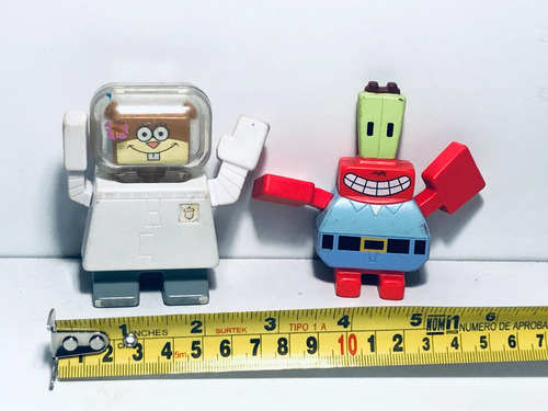 Figuras Coleccionables Bob Esponja Mc Donalds (Usado)