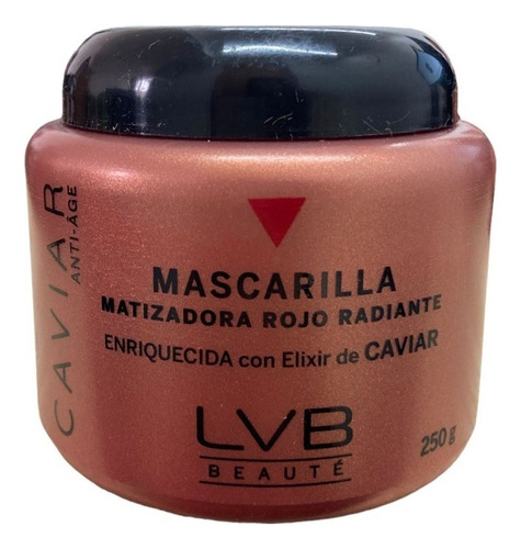 Lv Beaute Mascarilla Matizadora Rojo Radiante 250g