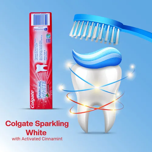 Pasta De Dientes Colgate Cinnamint Con FlĂșor Para Blanquear