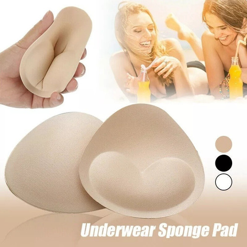 3 Pares Push Up Bra Esponja Bra Traje De Baño Insert Bra