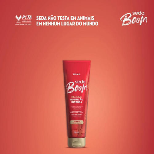 Shampoo Seda Boom Nutrição Intensa 250ml
