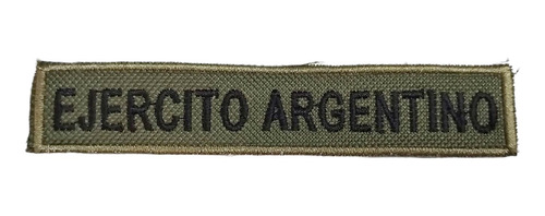 Escudo Parche Bordado Tira De Ejercito Argentino Militar