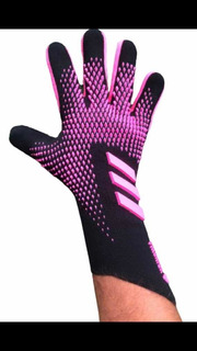 luva de goleiro adidas predator rosa