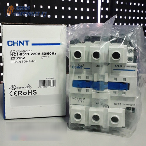 Contactor Chint Nc1 95 Amp  220 V