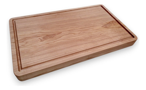 Tabla Picar Asado Madera Cocina Gourmet 60x40cm Rectangular