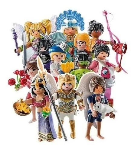 Playmobil 70733 12 Figuras Serie 21 Completa Niñas Rtrmx Pm