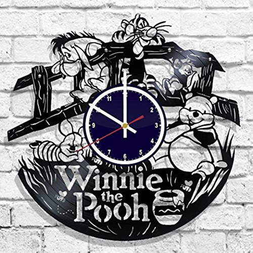 Reloj De Pared Calcomanía De Diseño Winnie The Pooh Winnie T