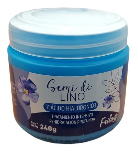 Mascara De Lino Y Acido Hialuronico Frilayp 240 Gr