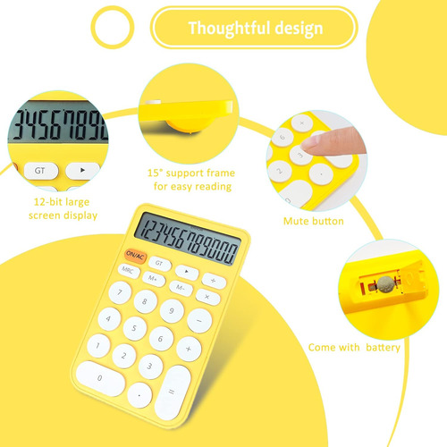 Calculadora Estándar De 12 Dígitos Xt100 Vewingl