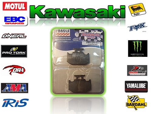 Pastilla De Freno Frasle Kawasaki Kdx 250 91-94 Trasera