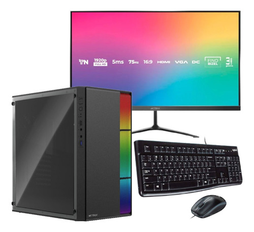 Cpu Intel Core I7 12700 Ram 32gb Ssd 1tb + Hd 2tb Led 27