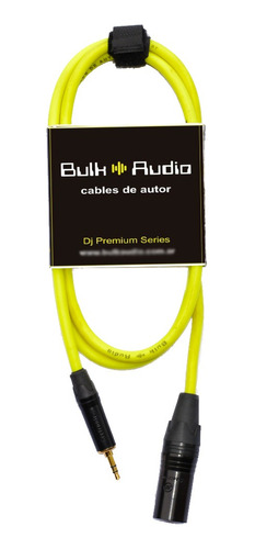 Cable Audio Plug 3.5 St - Xlr Macho - Bulkaudio (line) 1.5 M
