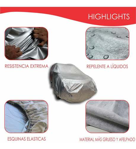 Funda Cubierta Lona Cubre Auto Para Suzuki Swift 2025