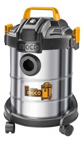 Aspiradora Ingco Acero Inox Seco Humedo 12lt 800w