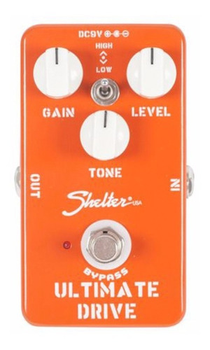 Pedal Guitarra Overdrive Shelter Ultimate Drive Sud Tipo Ocd