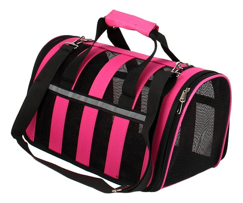 Bolso Transporte Mascotas Talla L 48x27x27cm Grande Malla 