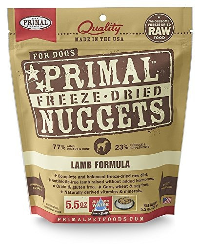 Primal Freezedried Nuggets Lamb Formula Para Perros