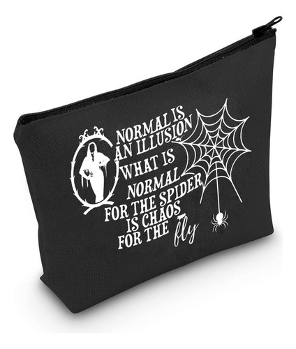 Bolsa De Maquillaje Morticia Para Los Fanáticos De La Pelícu