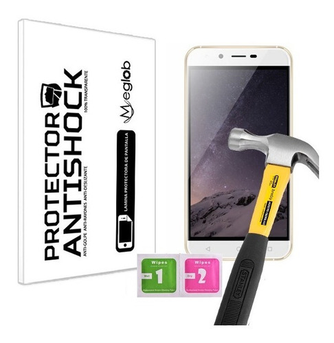 Protector De Pantalla Antishock Siswoo A6 Vanilla