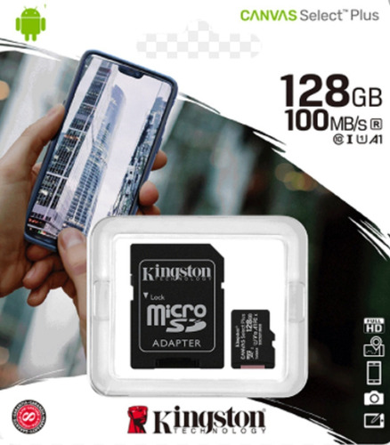 Tarjeta Memoria Micro Sd 128gb Clase 10