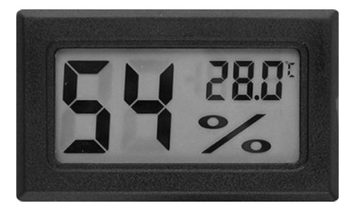 Termómetro Higrómetro Digital Medidor De Humedad + Baterías