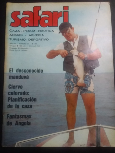 Revista Safari Año 3 Numero 22 Caza Pesca Nautica Armas