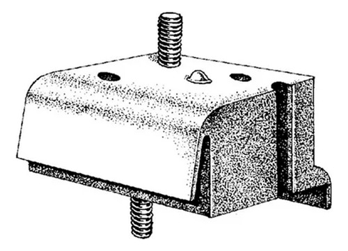 Soporte De Motor Rey Goma Dodge Valiant - 4302