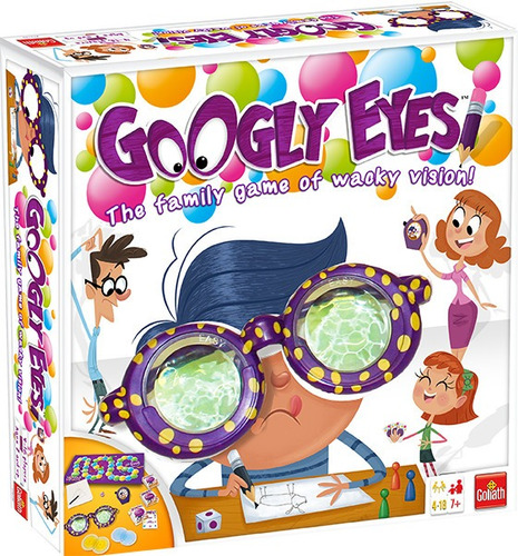 Googly Eyes Adivina Dibujo Con Gafas Anteojos Distorsionador