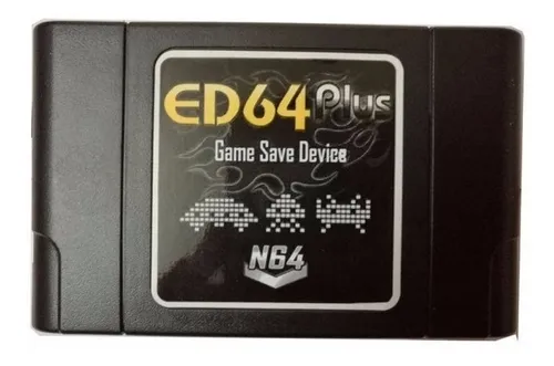 Flashcard Ed64 Plus P/ Nintendo 64 Cartucho N64 Everdrive