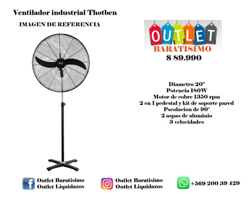 Ventilador Industrial Thorben