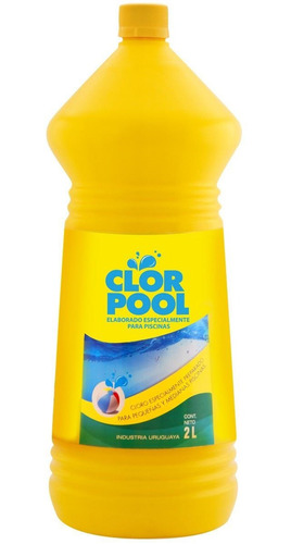 Cloro Liquido 2lts Clorpool- Ynter Industrial