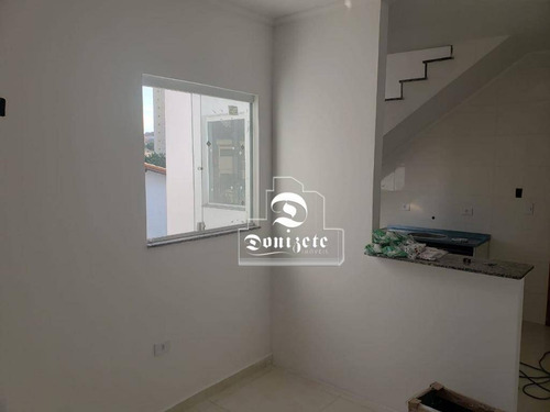 Cobertura À Venda, 88 M² Por R$ 320.000,00 - Vila Camilópolis - Santo André/sp - Co11860