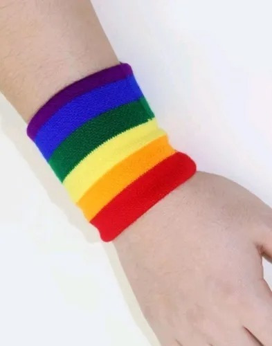 Muñequera Orgullo Gay Arcoiris Lgbtq+