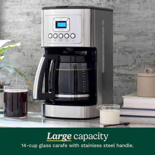 Cafetera De Cuisinart, Jarra De Vidrio De 14 Tazas, Para El