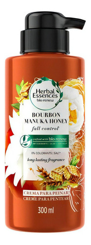 Crema Para Peinar Herbal Essences Bourbon Manuka Honey 300ml