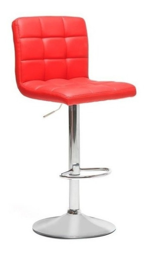 Imagen 2 de 7 de Oferta Del Dia Silla Bar Expressions Bc-2090 Cube Roja Techn