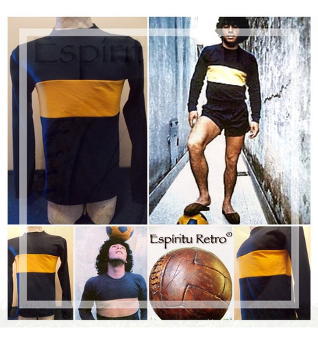 Camiseta Boca Maradona Homenaje